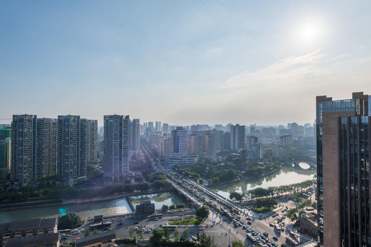 Pandahouse Aparthotel Chengdu Bagian luar foto
