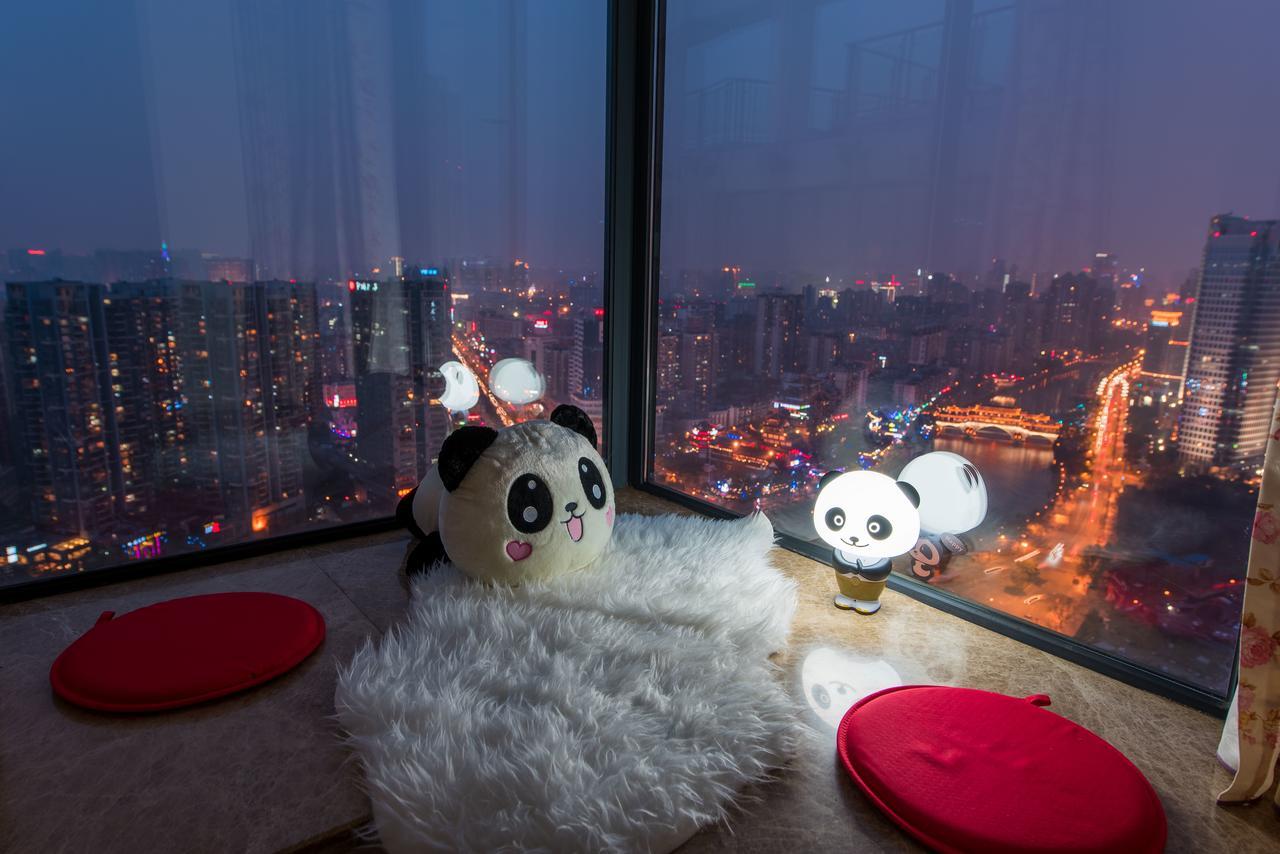 Pandahouse Aparthotel Chengdu Bagian luar foto