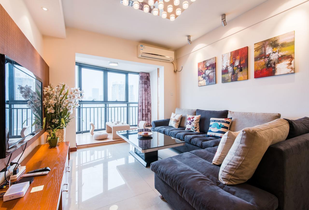 Pandahouse Aparthotel Chengdu Bagian luar foto